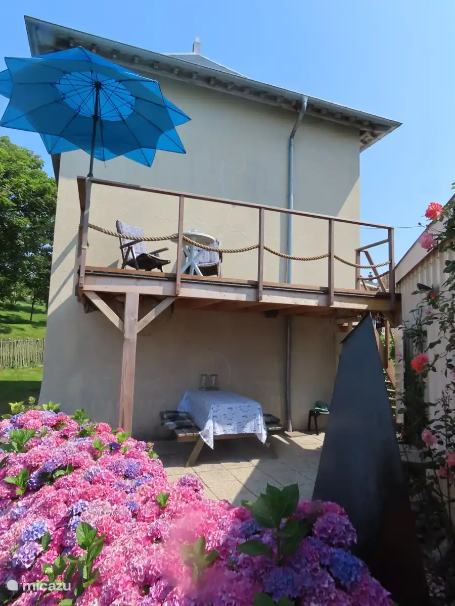 Sfeervolle blik op Villa Vigneau